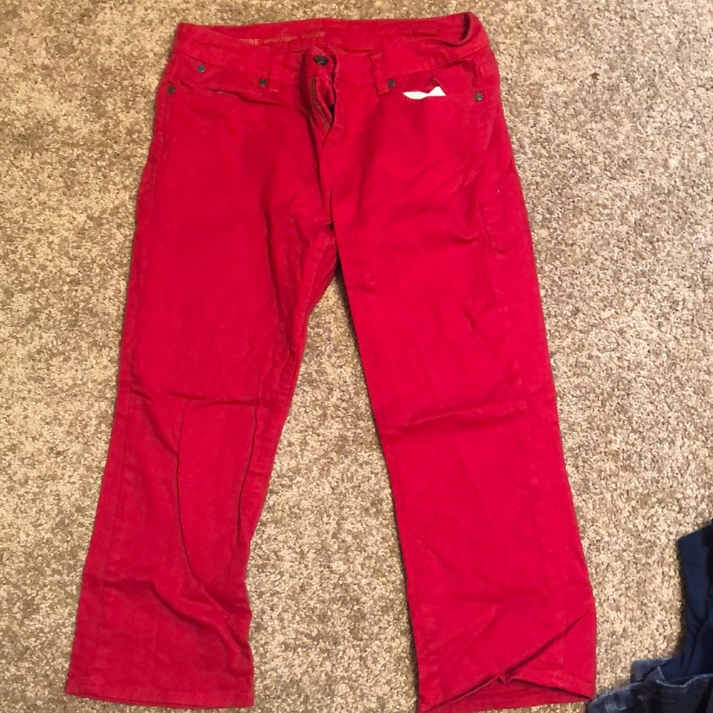 Signature Crop Flare Capris size: 6/28